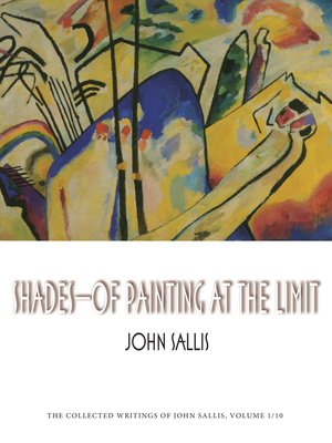 cover image of Shades—Of Painting at the Limit